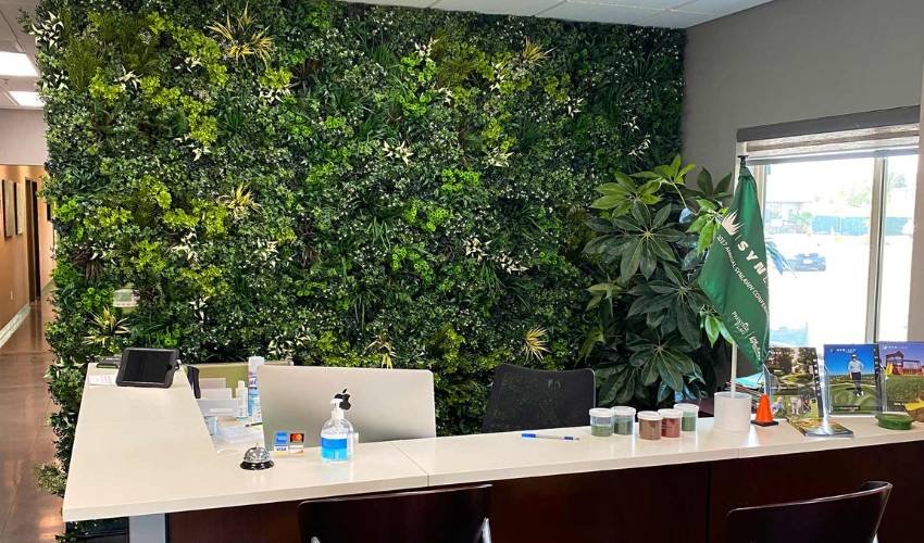 Home Office Nature-Inspired Wall