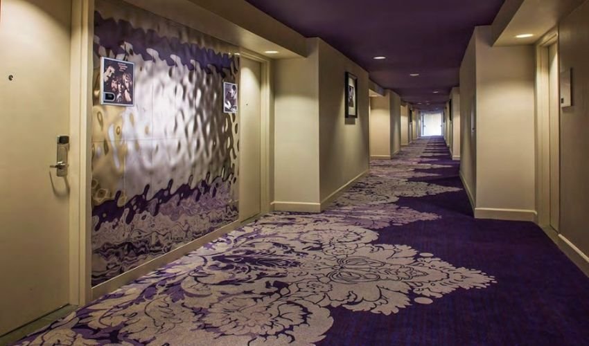 Wall-to-Wall Carpet Hallway 