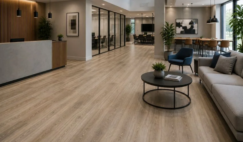 Luxury vinyl floors