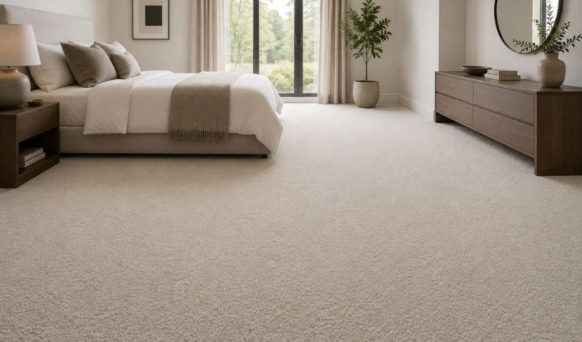 Minimalist Solid Color Carpet Design
