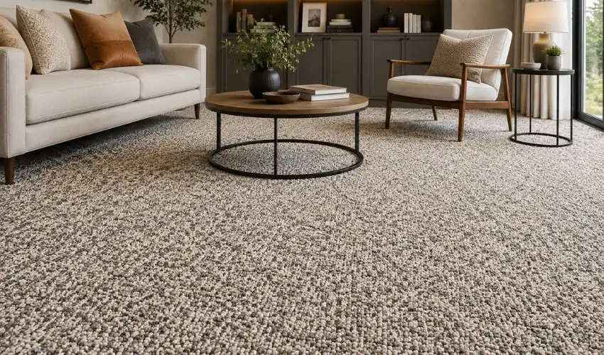 Multitonal Flecked Carpet 