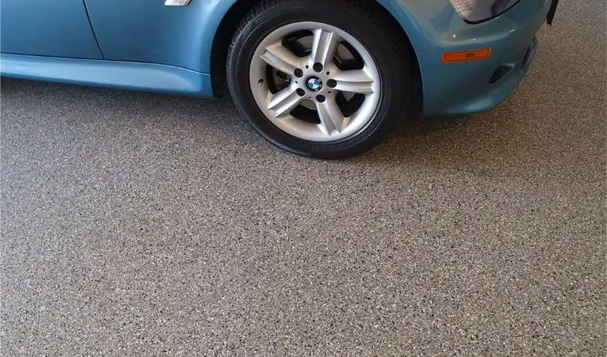 Epoxy flooring showing good heat resistance performance