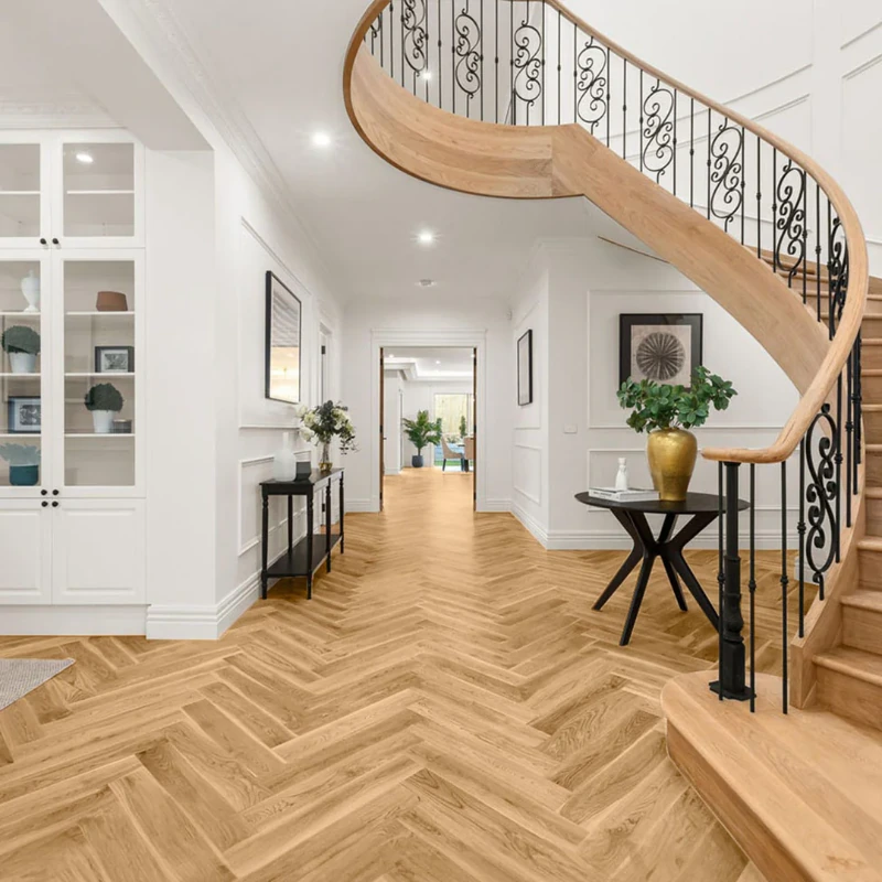 Parquet flooring for luxury interiors
