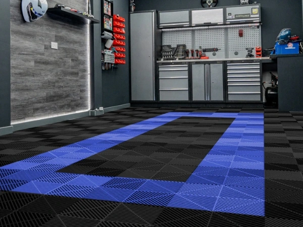 Garage flooring surface
