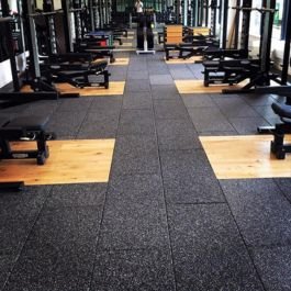 EPDM Gym Tiles Flooring