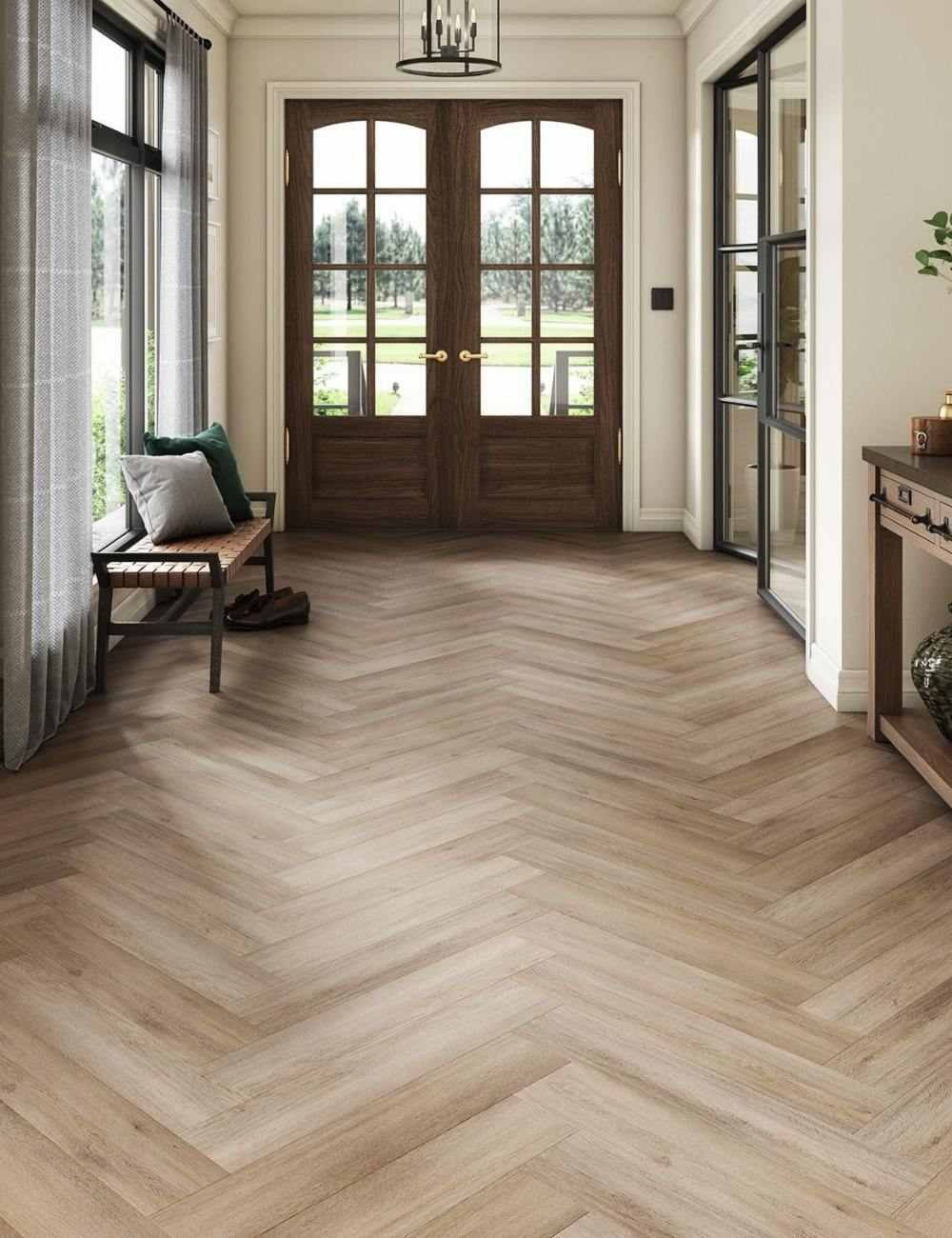 Herringbone SPC Flooring