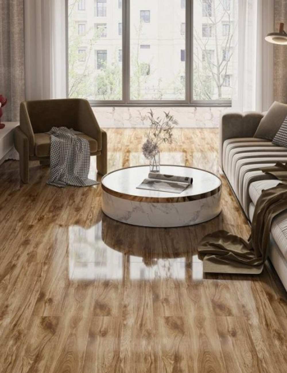 High-gloss Laminate Flooring