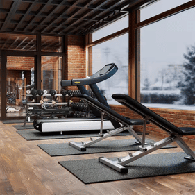 Home Gym Flooring Dubai