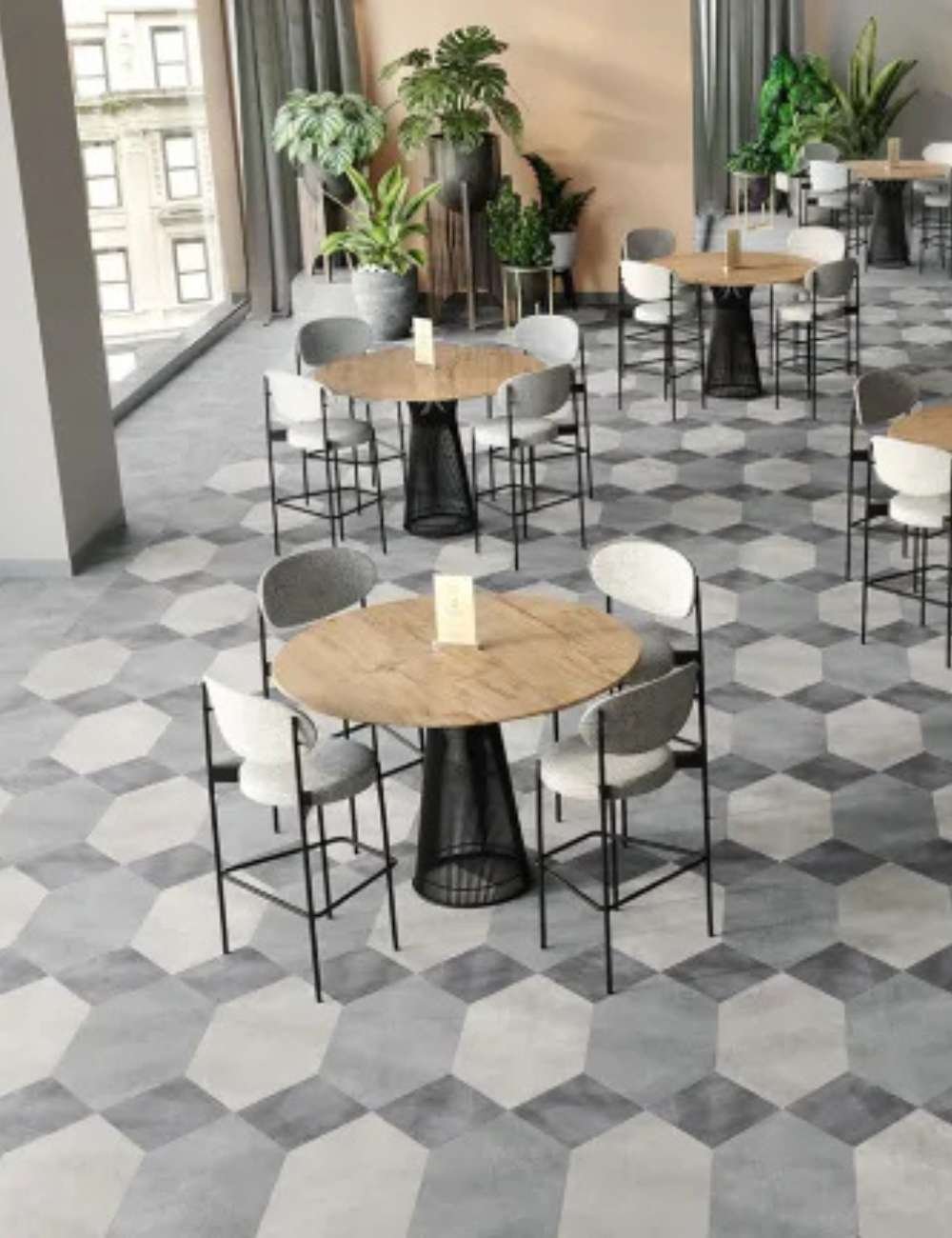 LVT Store Flooring Dubai