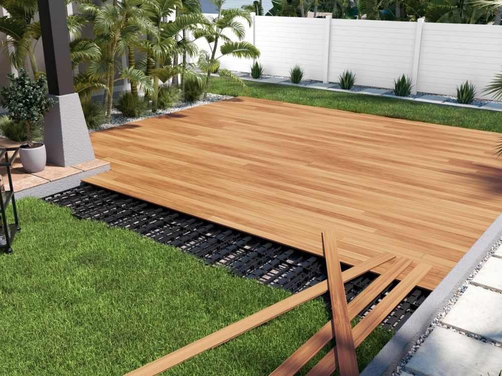 Outdoor Wooden Flooring
