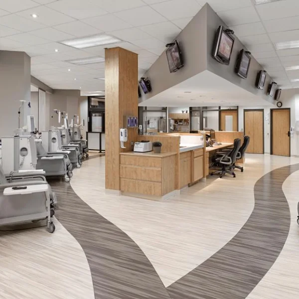 Stylish Hospital Flooring