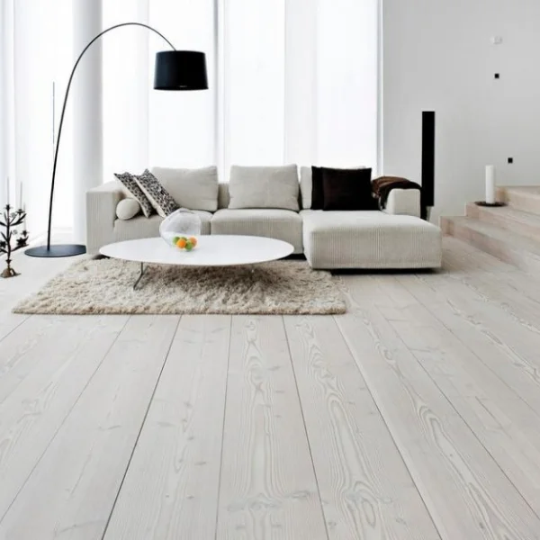 Whitewashed Laminate Flooring