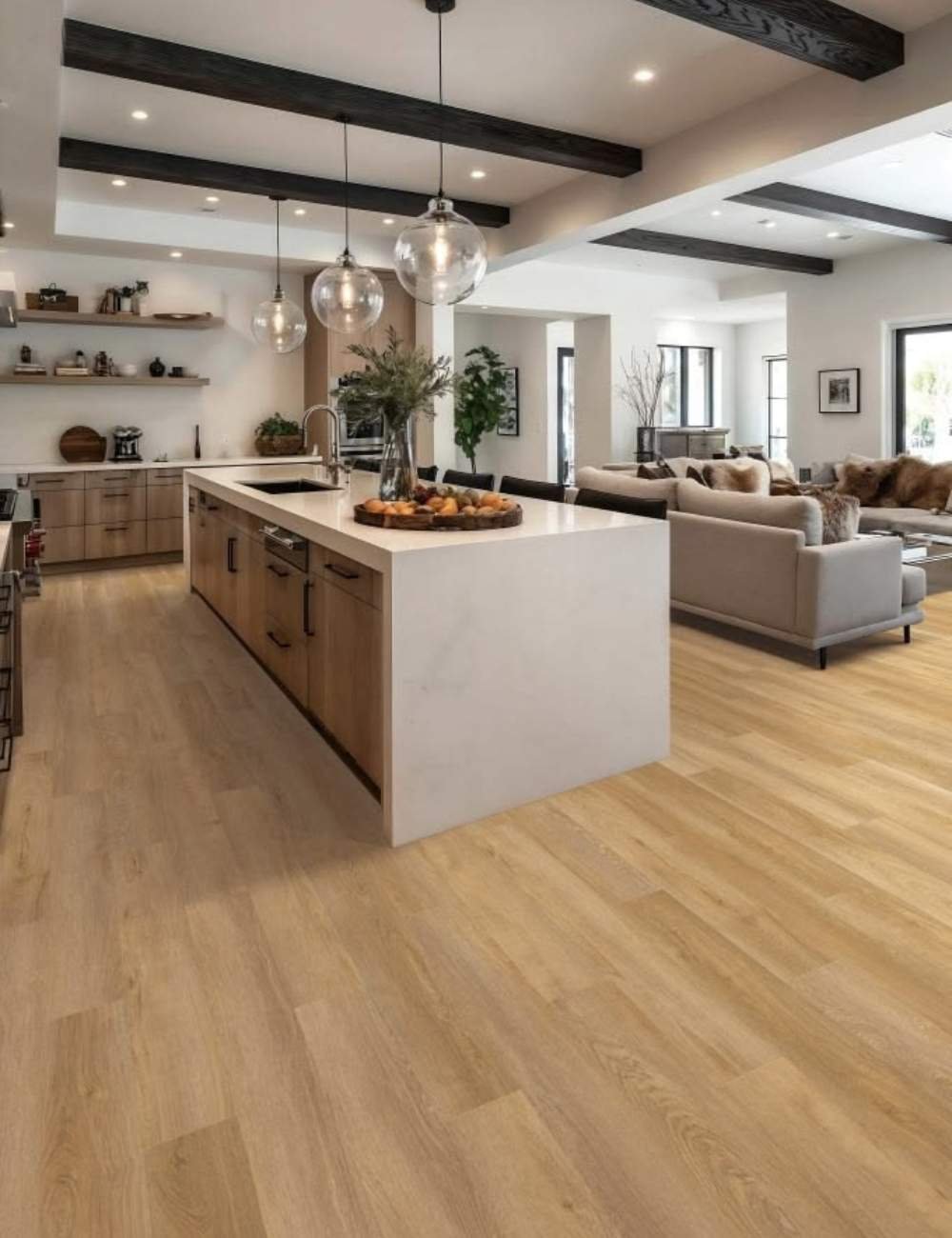 Wood Grain SPC Flooring