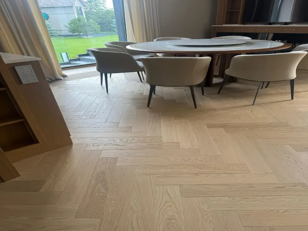 commercial Parquet flooring