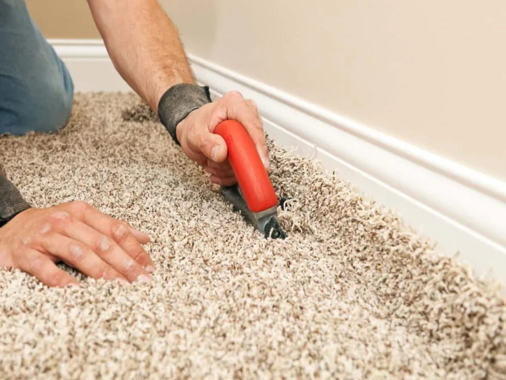 Wool Carpet Installation