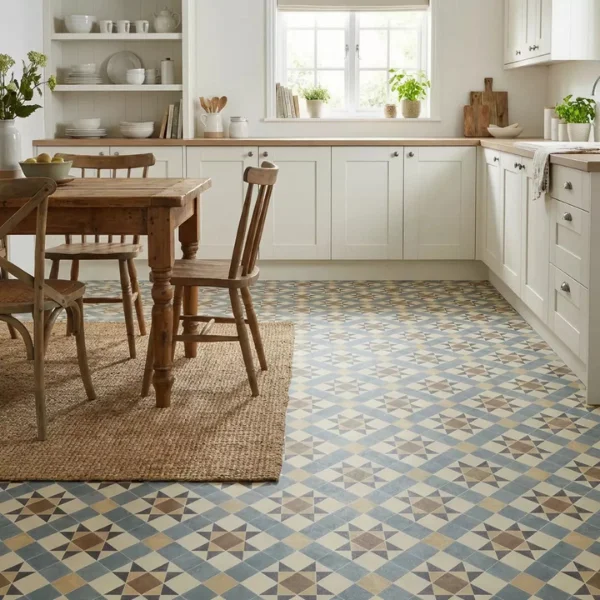 Barlow Tile Effect Vinyl Flooring