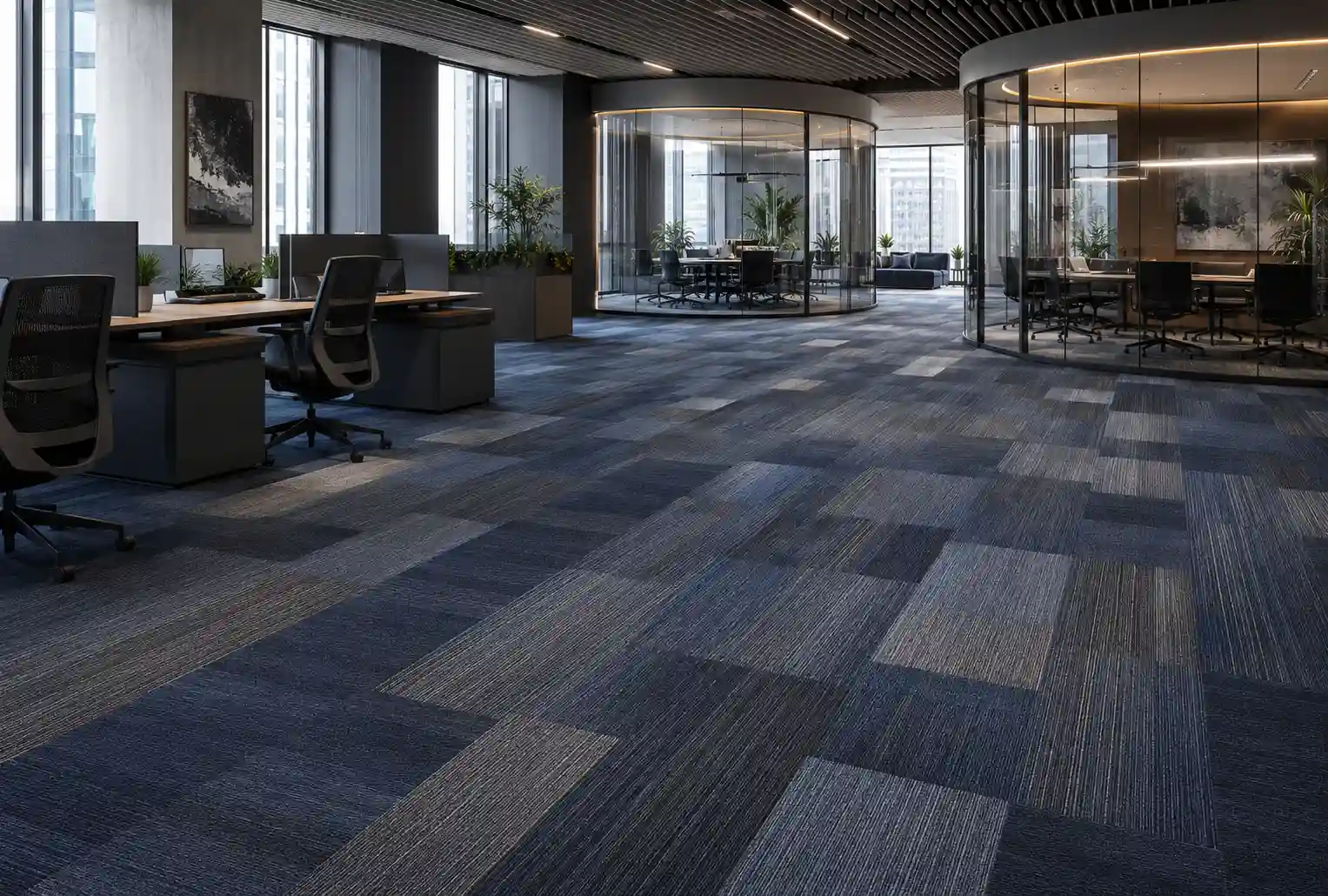 Carpet Tiles in offices