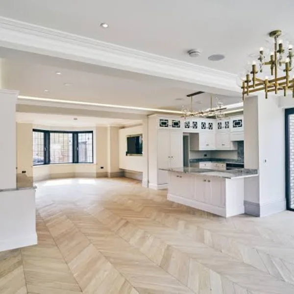 Chevron Engineered Wood Flooring