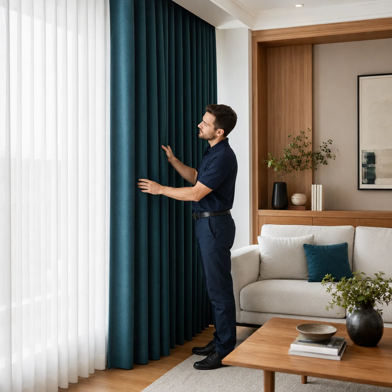 Curtains Fixing Services in UAE