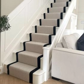 Professional stair carpet measurement and fitting services