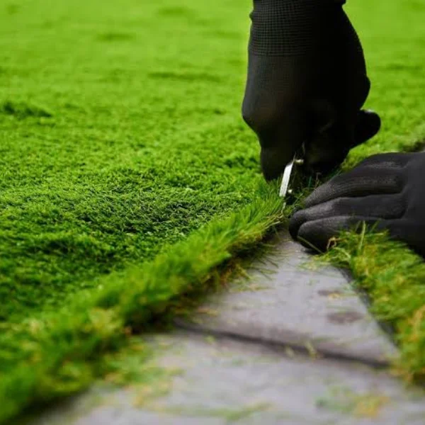 Grass Carpet Install