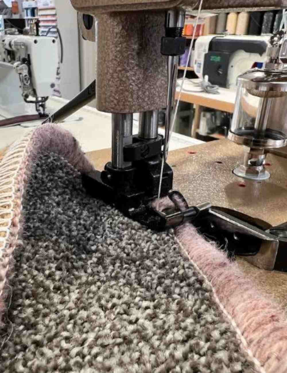 Heavy-Duty Carpet Overlocking