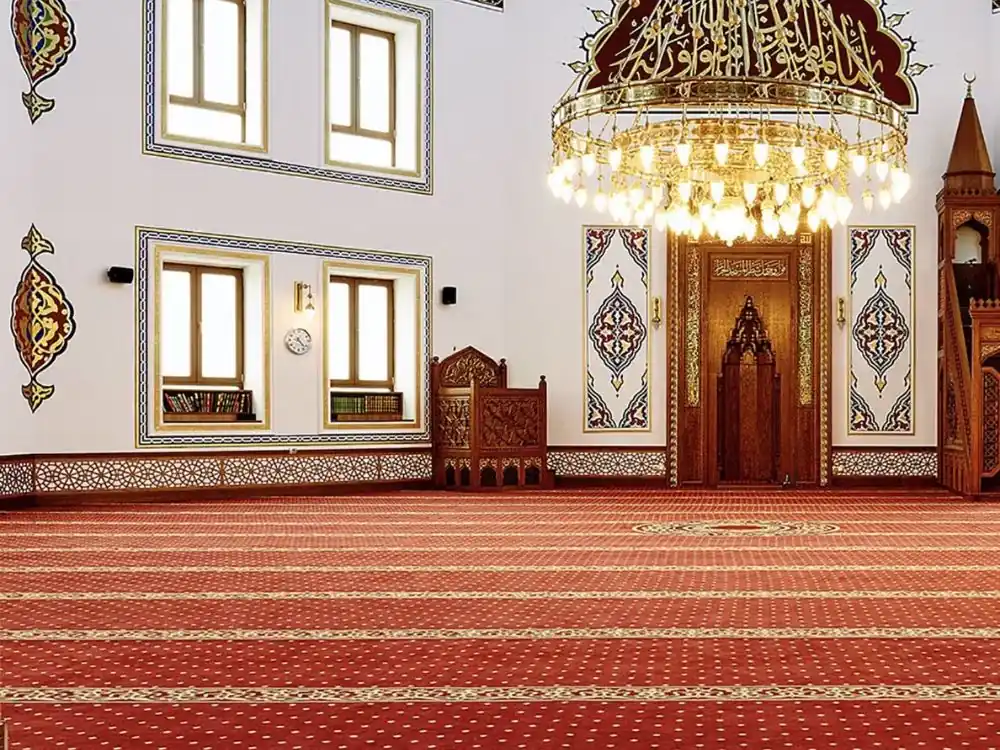 Premium quality durable mosque carpet materials Dubai
