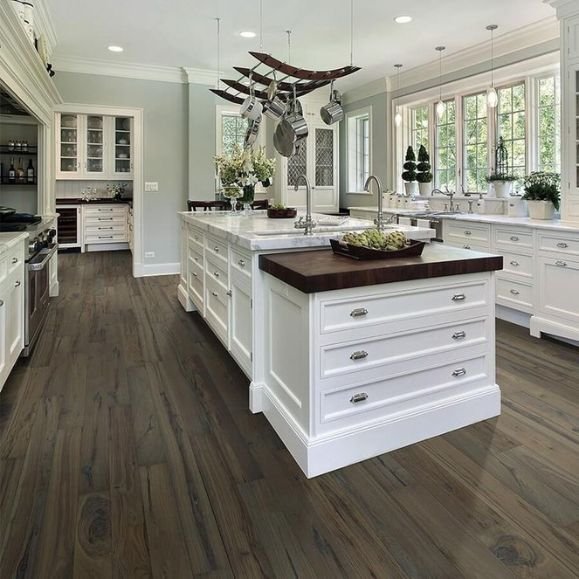 Kitchen Hardwood Flooring UAE