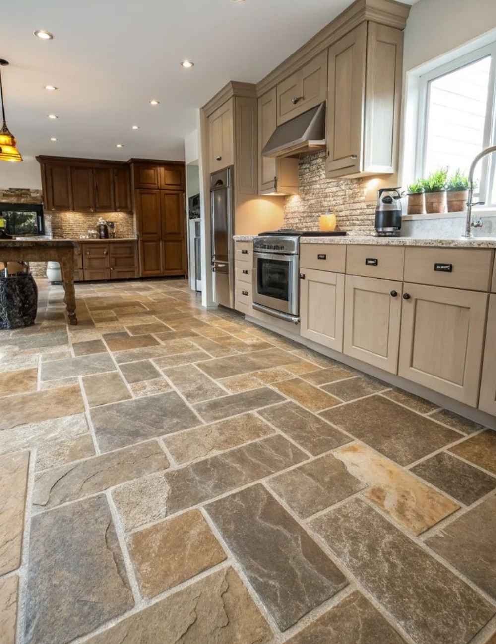 Kitchen Stone Flooring