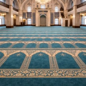 Durable prayer carpets advantages for high traffic mosques