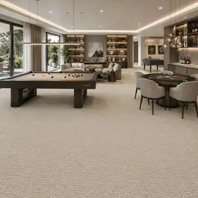 Durable wall to wall carpeting services for floors