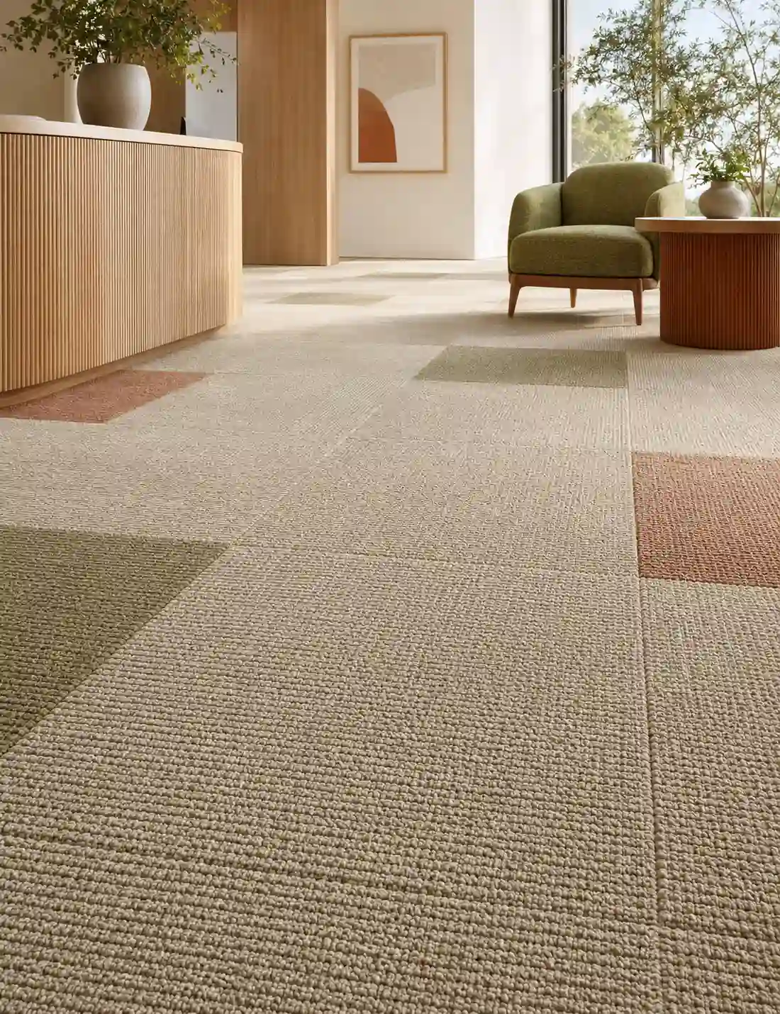 Loop Pile Carpet Tiles