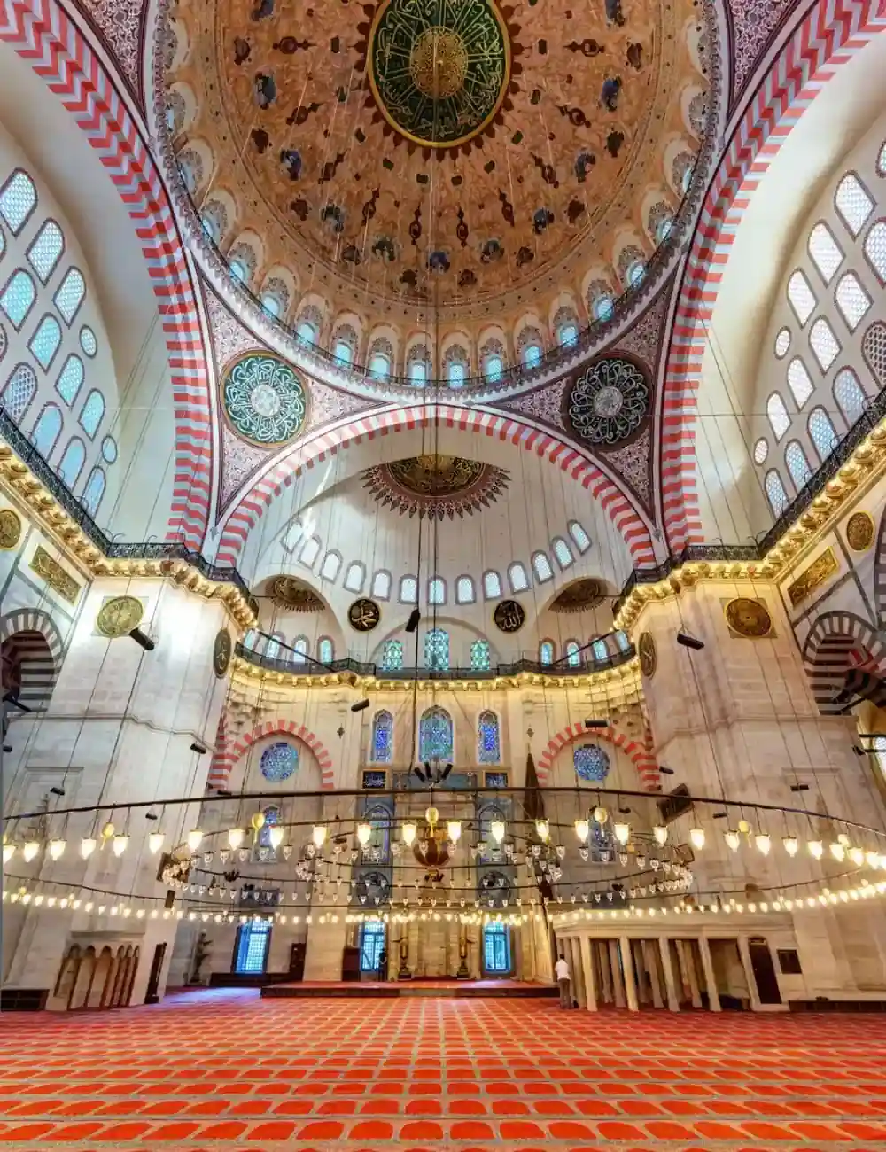 Premium Turkish mosque carpet installation in Dubai