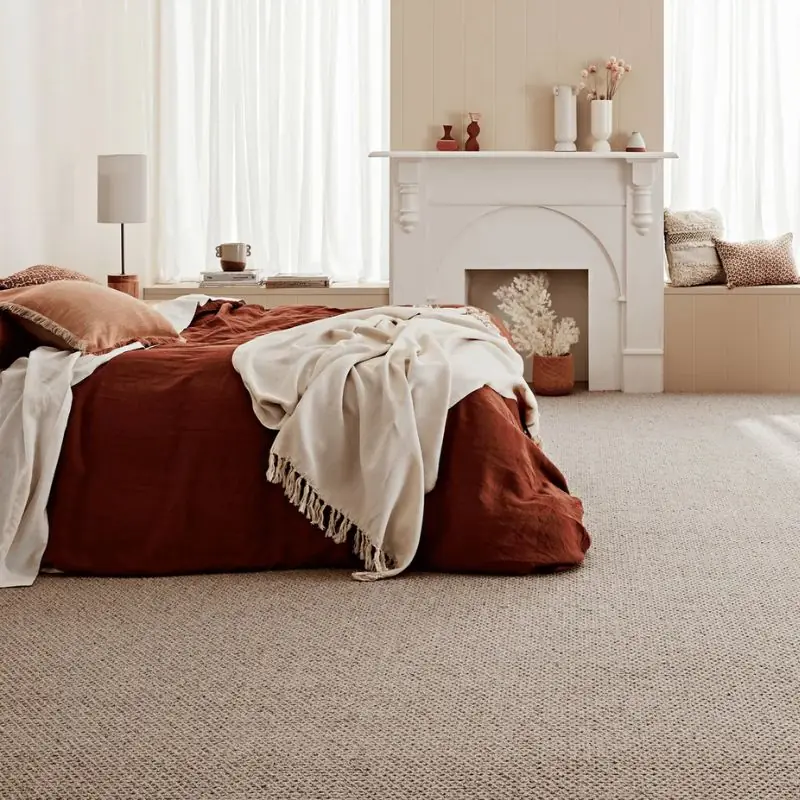 Cozy bedroom carpet flooring ideas for home