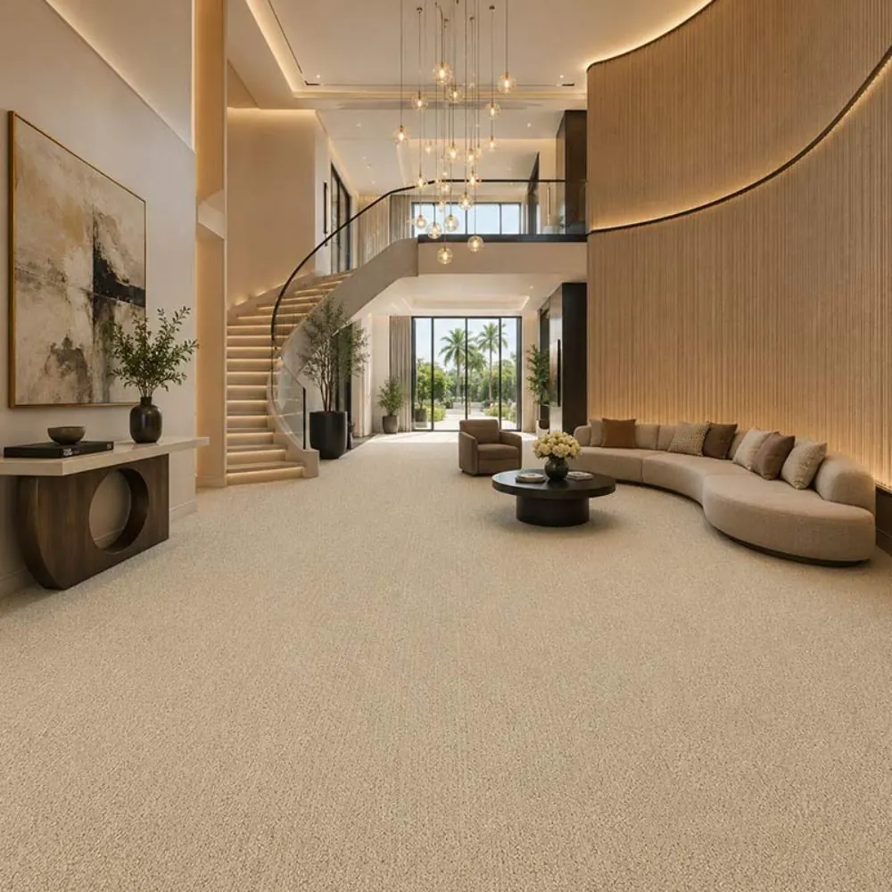 Luxurious wall to wall carpet designs for home