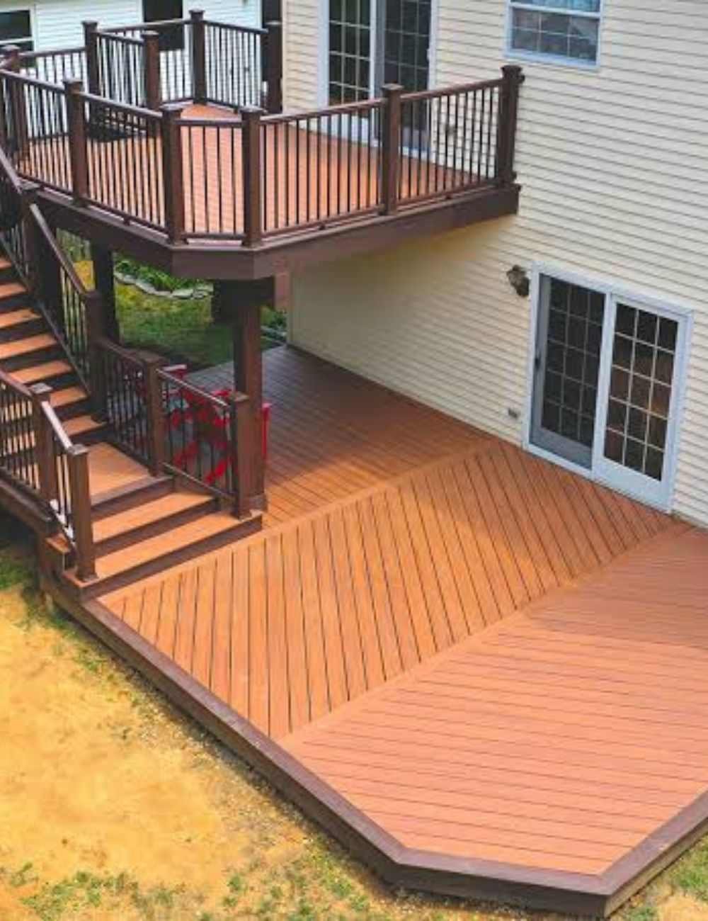 Multi-Tone Deck Flooring