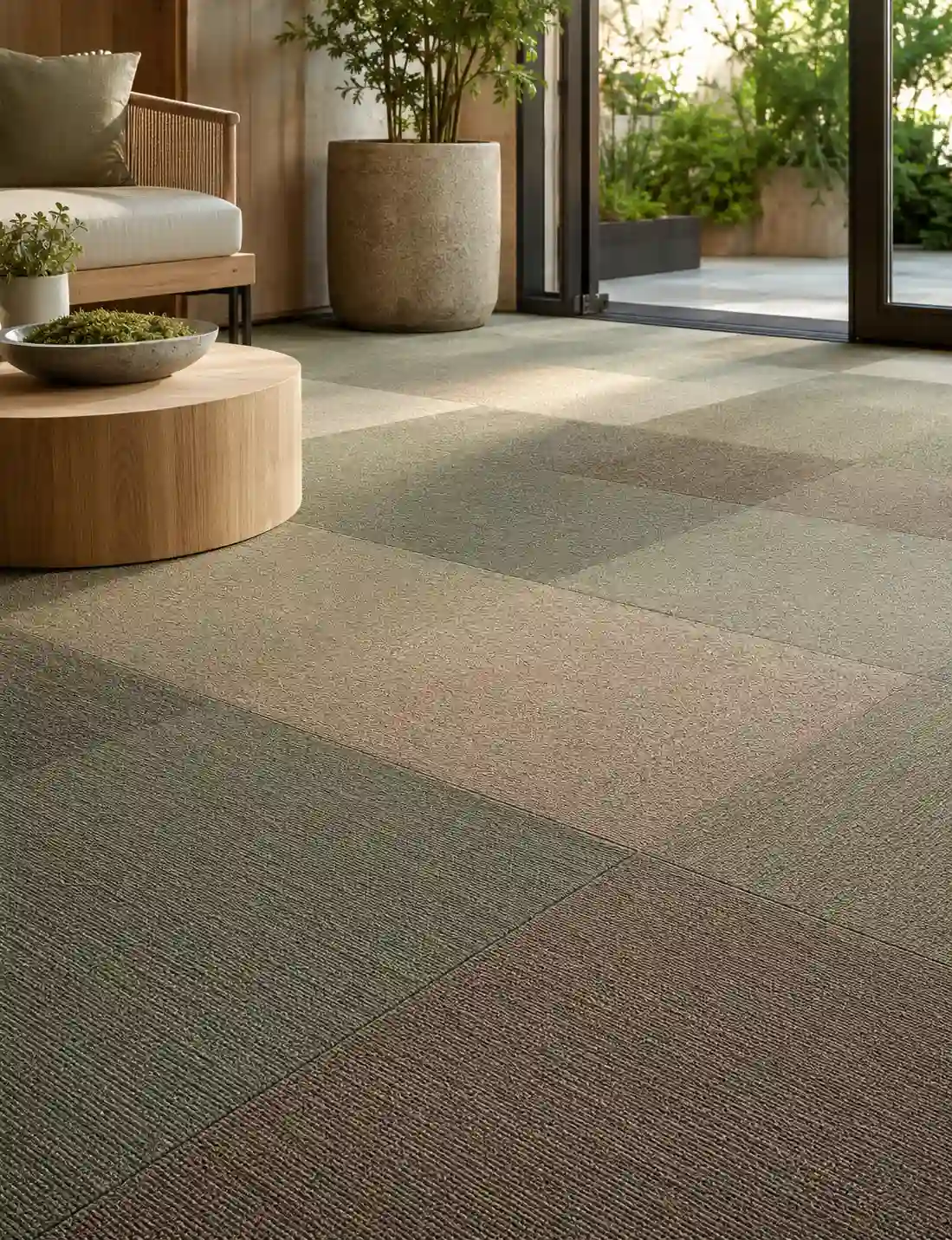 Olefin Carpet Tiles