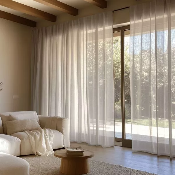 Pinch pleat curtain installation