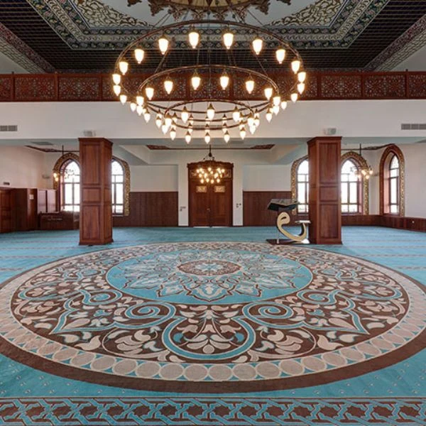 Minimalist plain mosque carpet gallery options Dubai