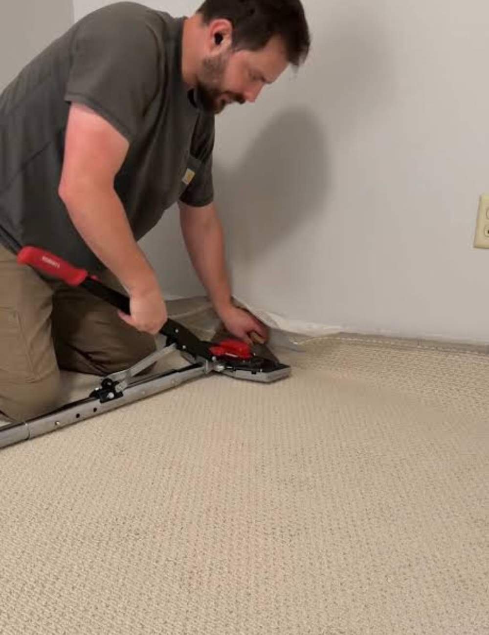 Stretch-In Carpet Installation