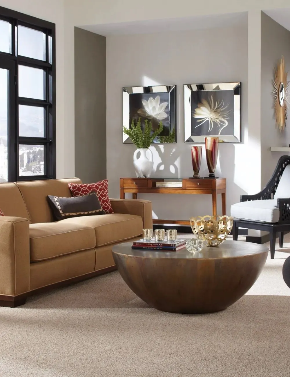 Twisted frieze wall to wall carpet for rooms