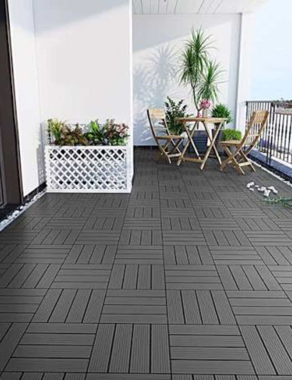 WPC Deck Tiles