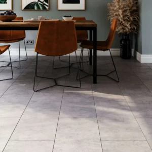 Ash Concrete 8mm Tile Effect Laminate Flooring