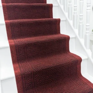 Aztec Red Stair Runner Carpet