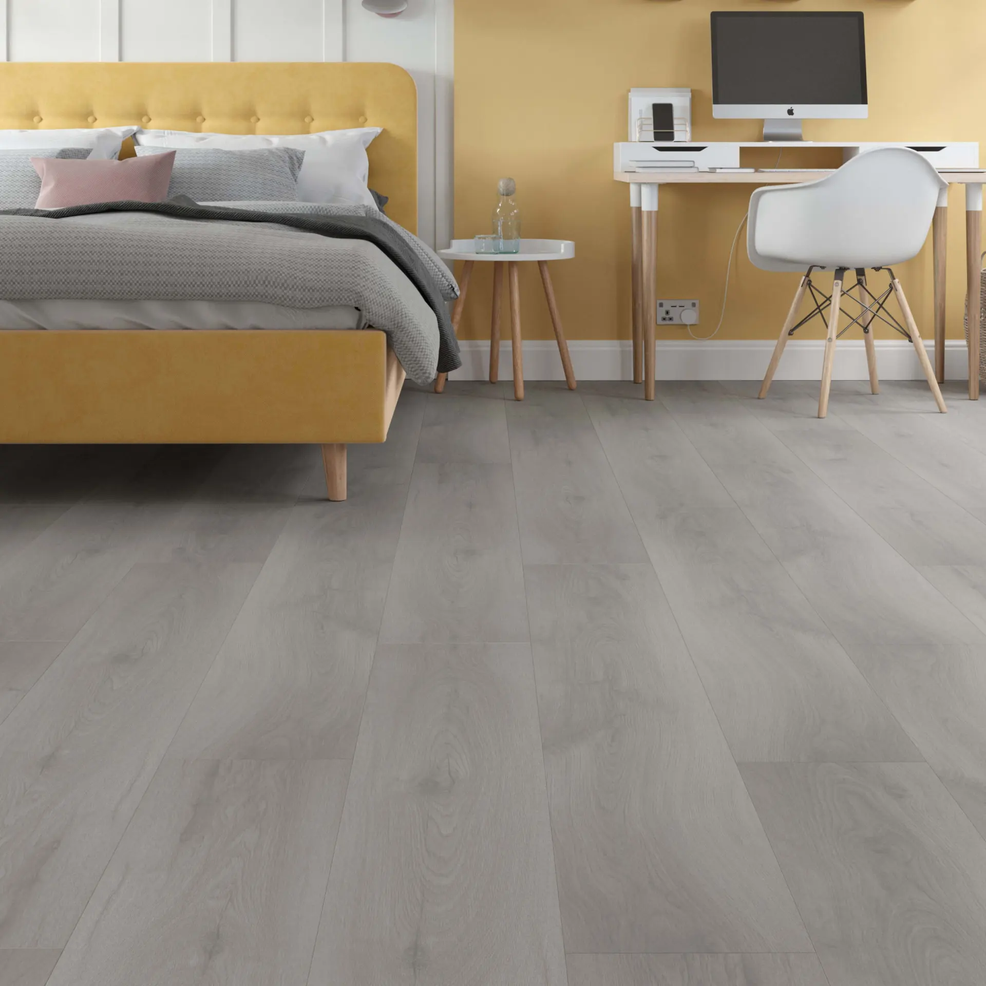 Castleton Grey Oak 10mm Laminate Flooring