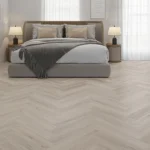 Classic Greige Herringbone Click Vinyl