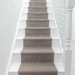 Coastal Beige Stair Runner Carpet