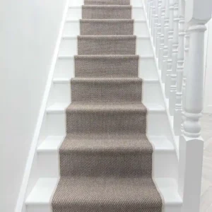 Coastal Beige Stair Runner Carpet