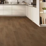 Dark Brown Oak SPC Luxury Vinyl Flooring