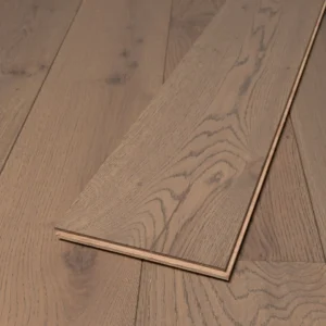 Dove Grey Stained Wide Oak Plank Engineered Floor